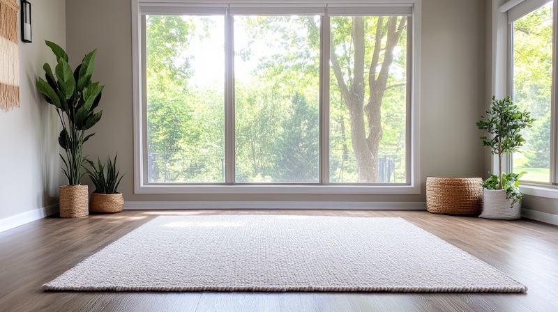 Luxury White Area Rug